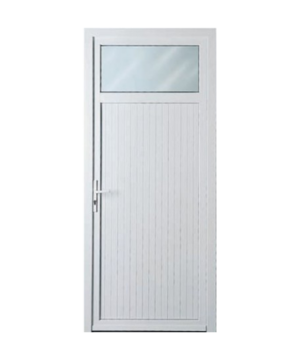 PORTES DE SERVICE PVC AVEC OCULUS