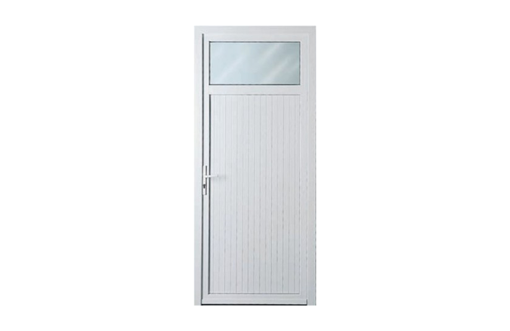 PORTES DE SERVICE PVC AVEC OCULUS