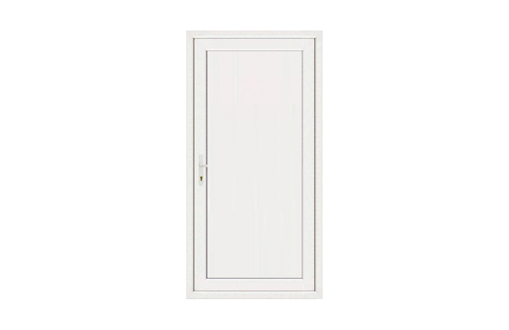 PORTES DE SERVICE PVC PLEINES